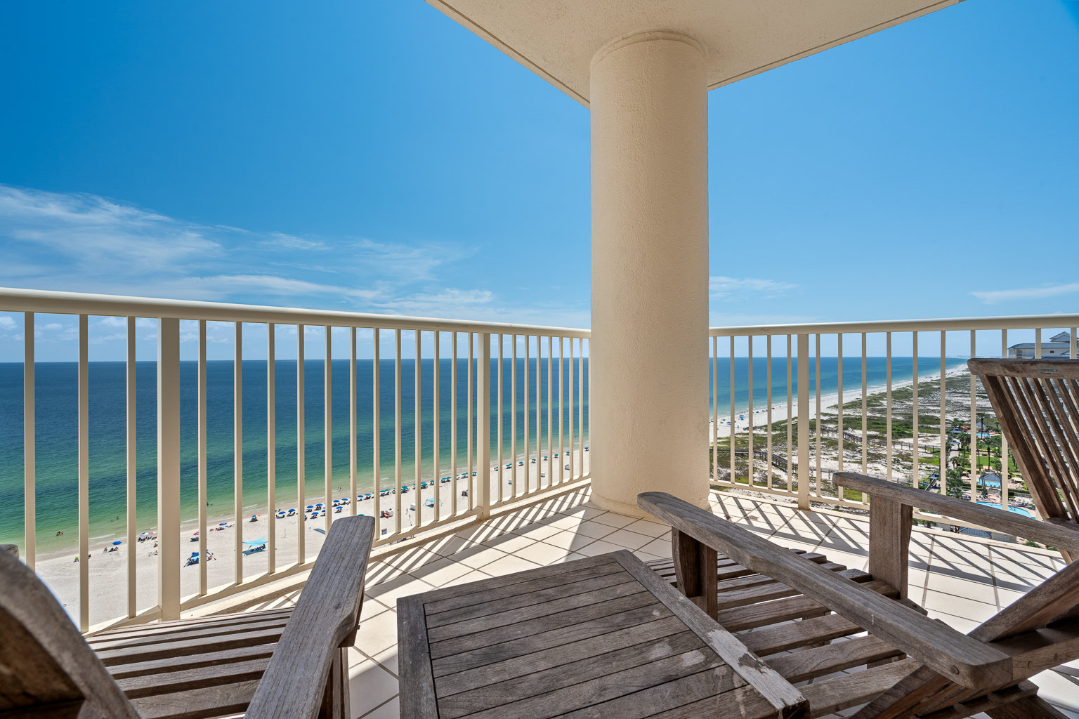 Beach Club A1702 Balcony View